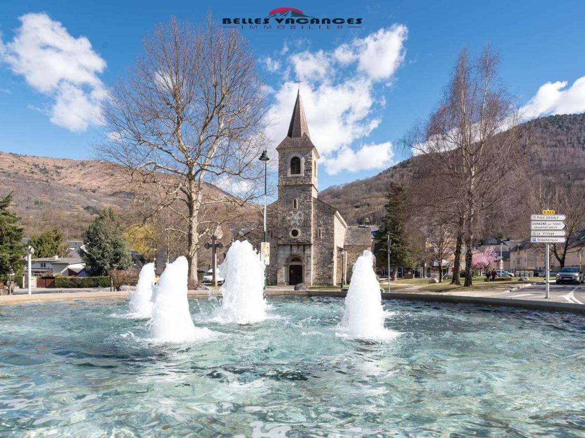 Duplex Confortable Avec 2 Chambres, Balcon Et Parking A Saint Lary Village, Proche Des Thermes Et Telecabine - Fr-1-296-336 Kültér fotó